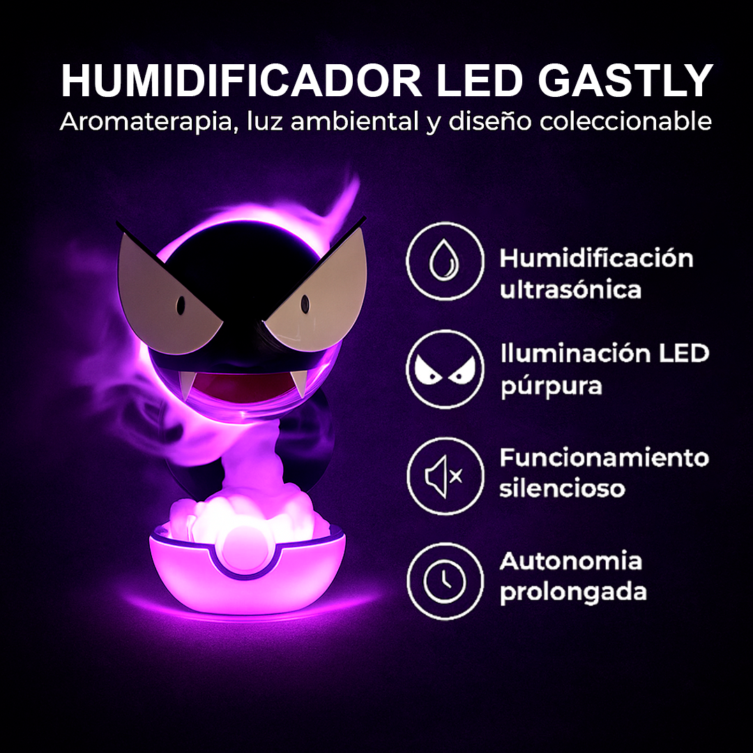 Humidificador Pokemon de Gastly